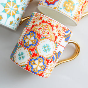 Elevate Your Coffee Experience with the Baroque Ceramic Mug