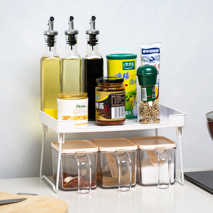 Elevate Your Kitchen Organization with Our Kitchen Supplies Rack