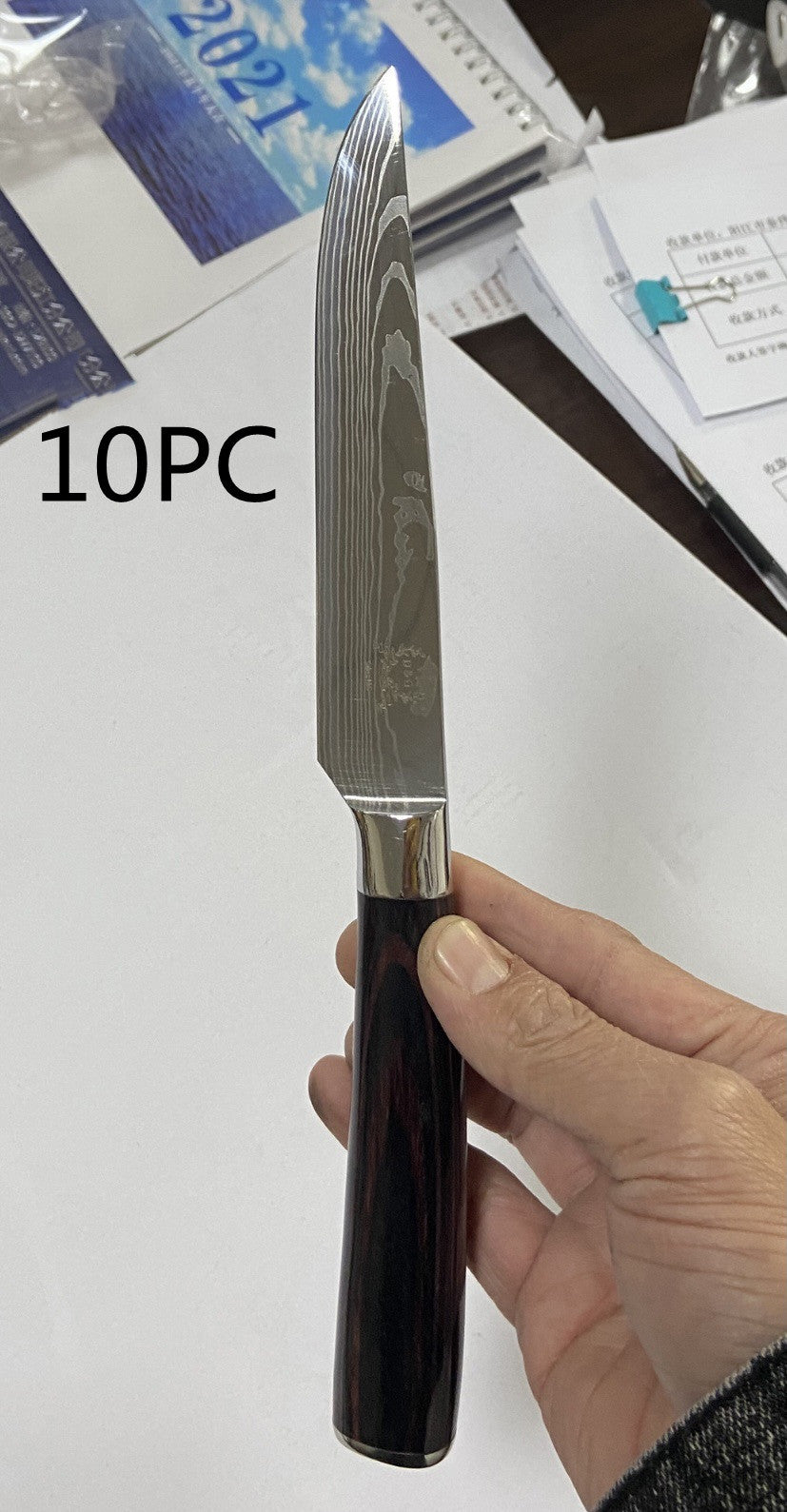 Discover the Elegance of the Color Wooden Handle Steak Knife: A Must-Have for Every Kitchen!