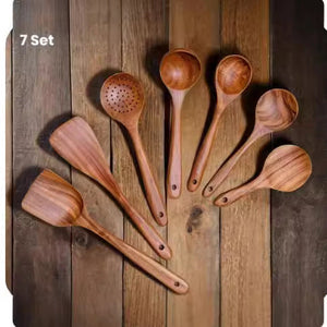 Elevate Your Cooking Experience with Our Wooden Spatula Cookware Set
