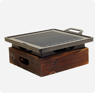 Wooden Grill Household Smokeless