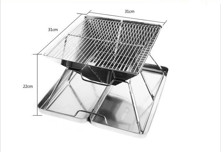 Portable Foldable Medium Grill