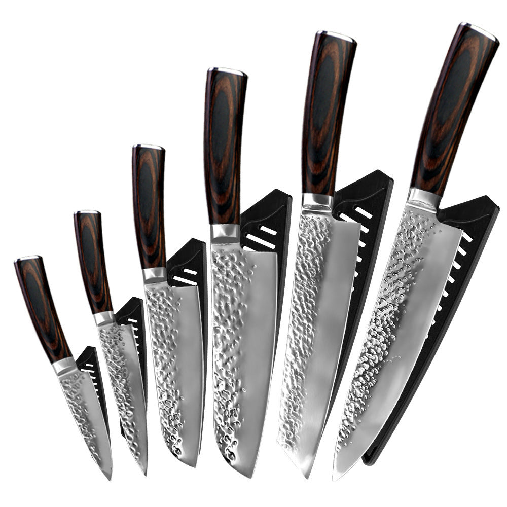 Stainless steel kitchen knives