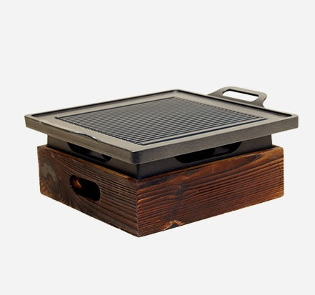 Wooden Grill Household Smokeless