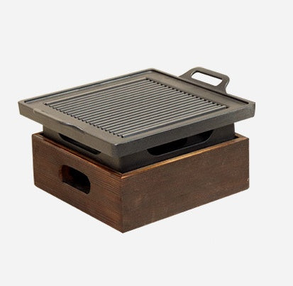Wooden Grill Household Smokeless