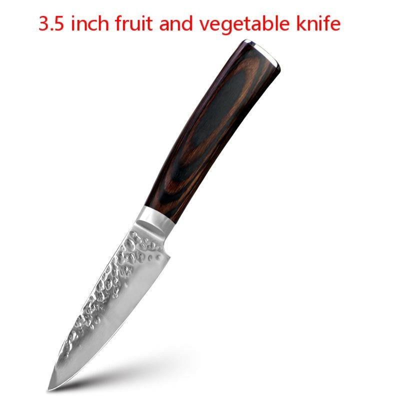 Stainless steel kitchen knives