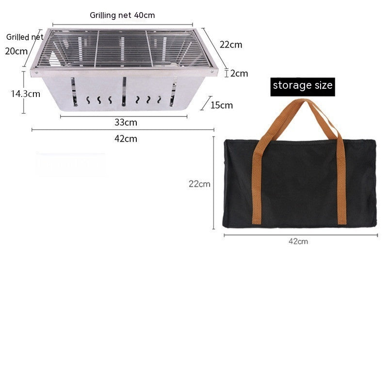 Outdoor Folding BBQ Grill