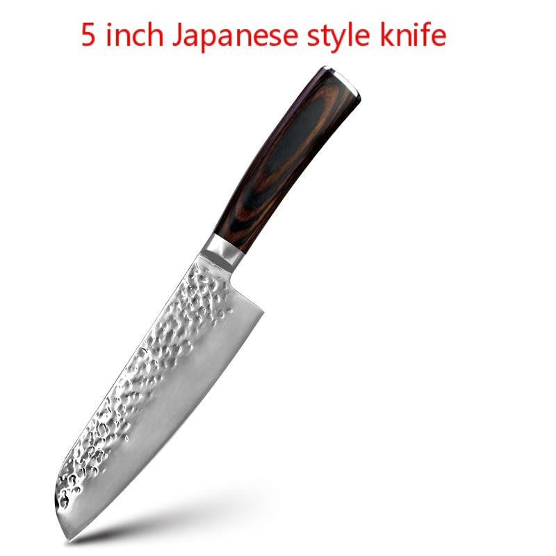 Stainless steel kitchen knives