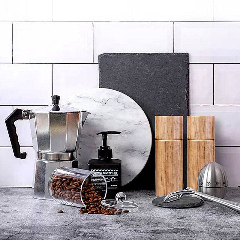 Oak Grinder Seasoning Bottle Kitchen Tools