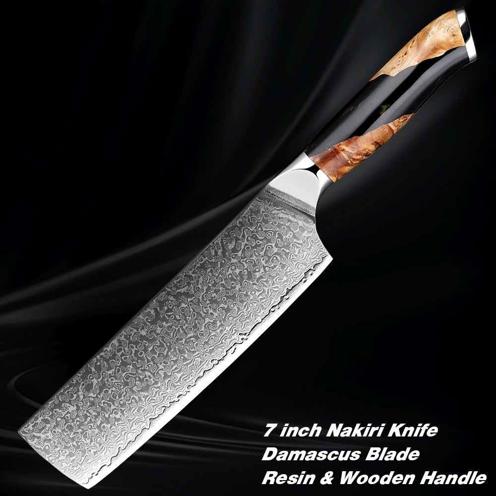 Damascus Steel Kitchen Professional Knives