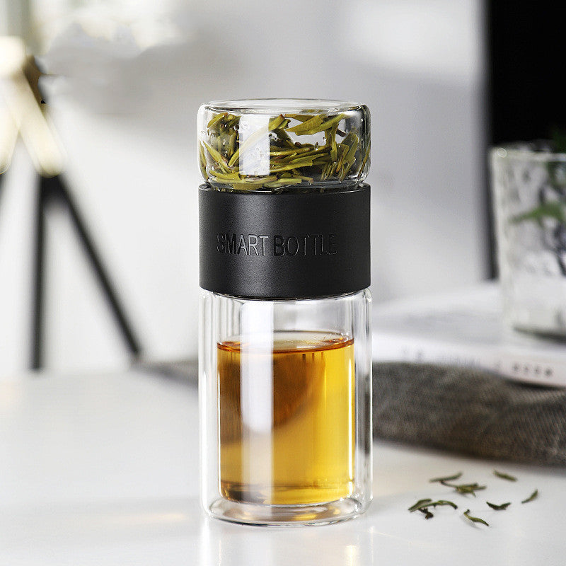 Double-layer Tea And Water Glass Cups