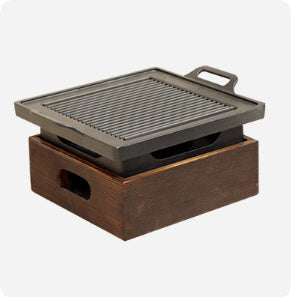 Wooden Grill Household Smokeless
