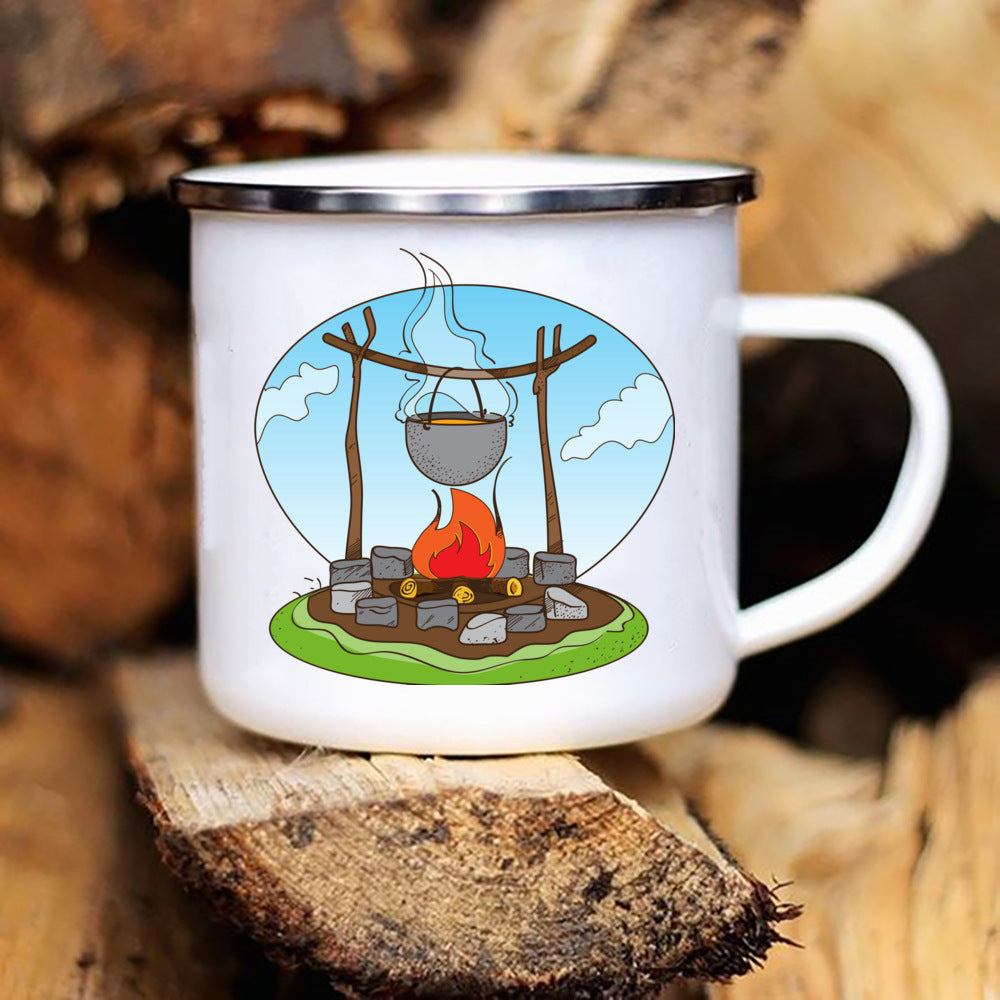 Caravan Printed Camper Mugs