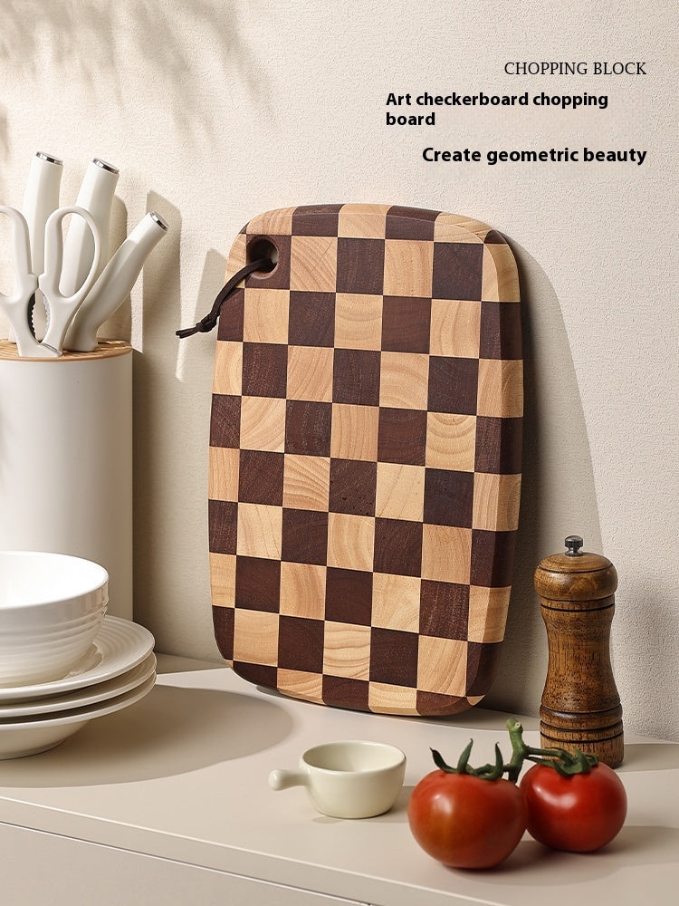 Chessboard Grid Cutting Board