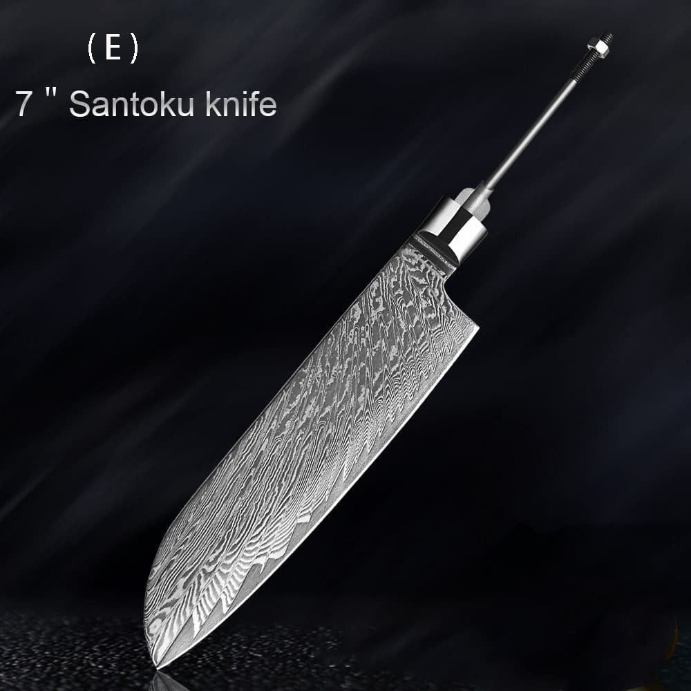 Damascus High Hardness Kitchen Knives