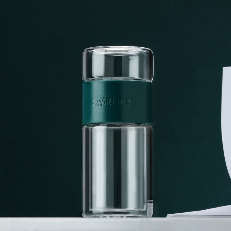 Double-layer Tea And Water Glass Cups
